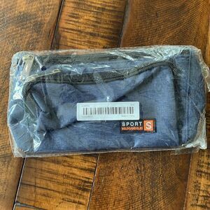 Premium Slim Navy Blue Money Belt or Fanny Pack